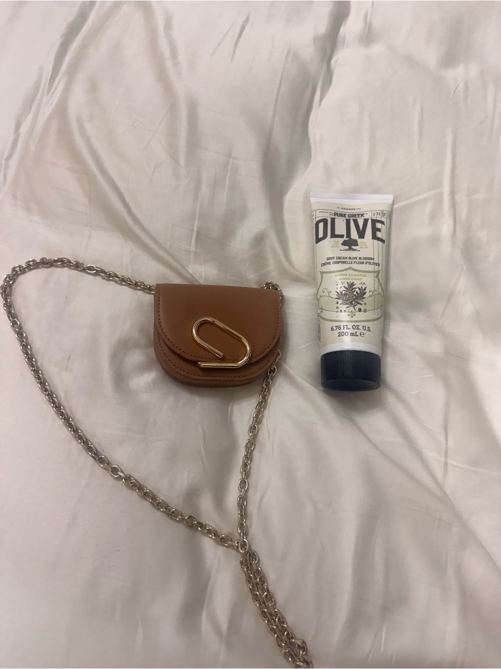 Phillip lim Leather Crossbody Mini Bag in Tan with Gold Hardware - Picture 5 of 5